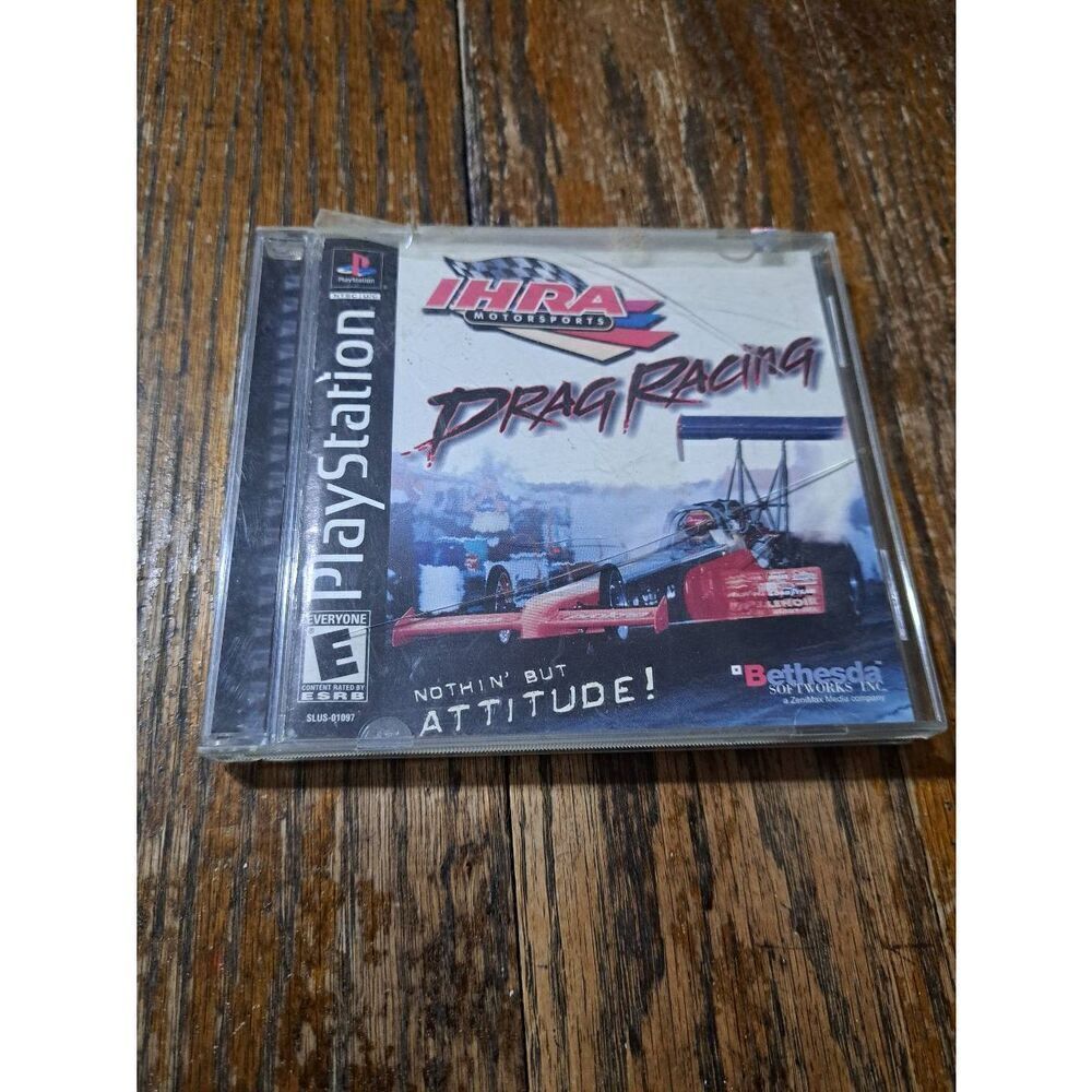 Playstation 2 IHRA Motorsports Drag Racing Bethesda Softworks Rated E